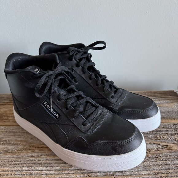 Used-Women's Reebok Court Advance High-Top Sneaker-Size 10 - Picture 1 of 6